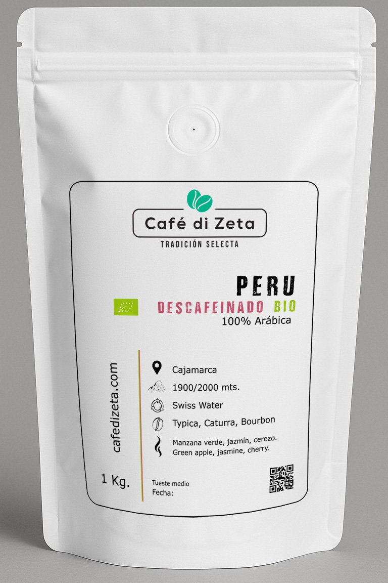 Café Descafeinado Perú BIO