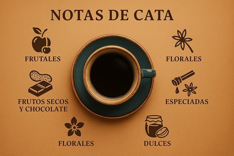 Diferentes tipos de notas de cata