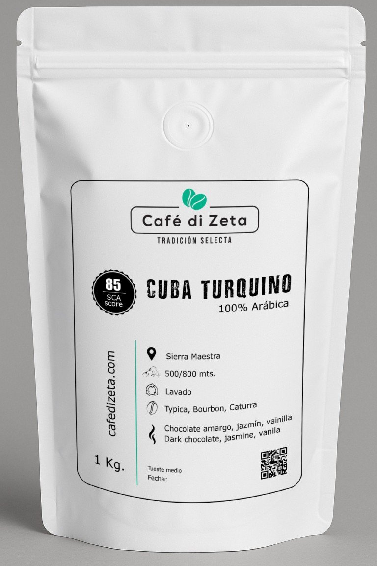 Bolsa de cafe de origen Cuba - Café di Zeta